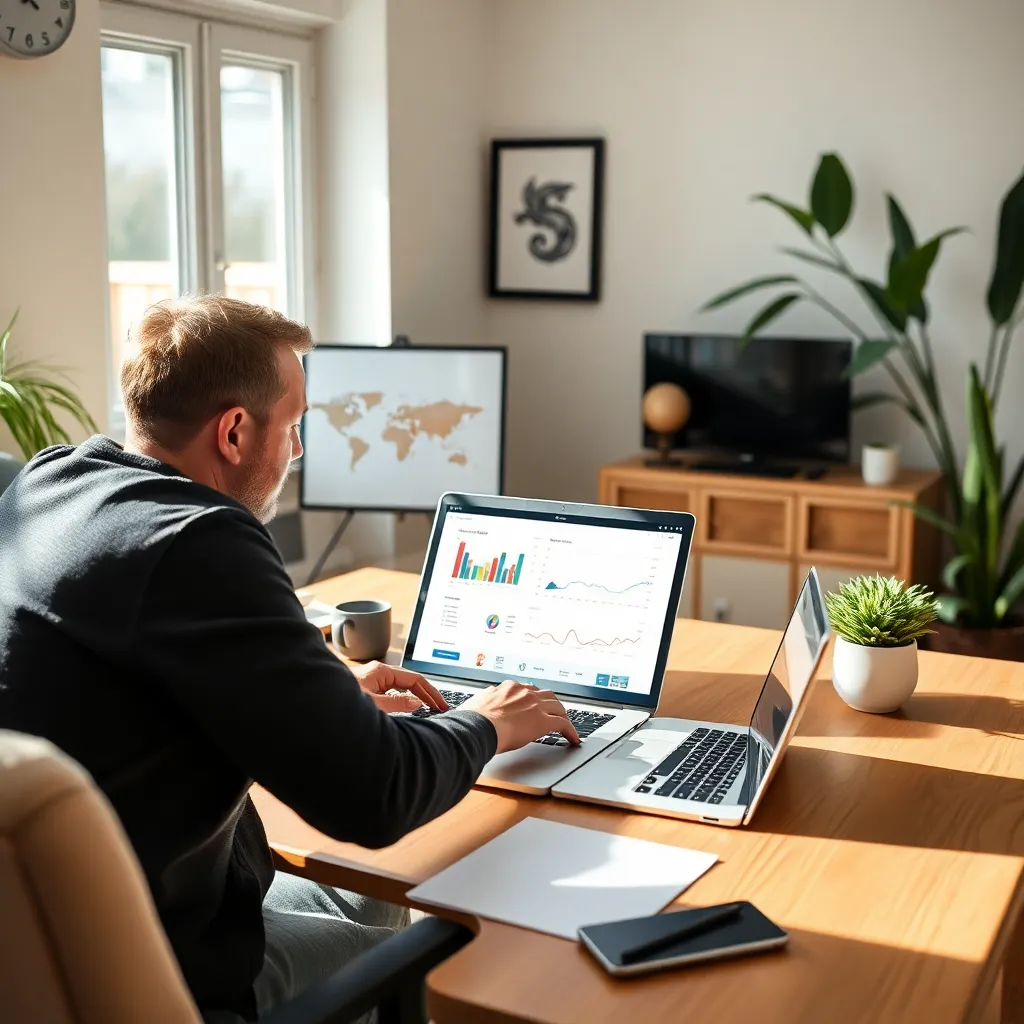 Gelukkige Nederlandse persoon die financiële vrijheid heeft bereikt