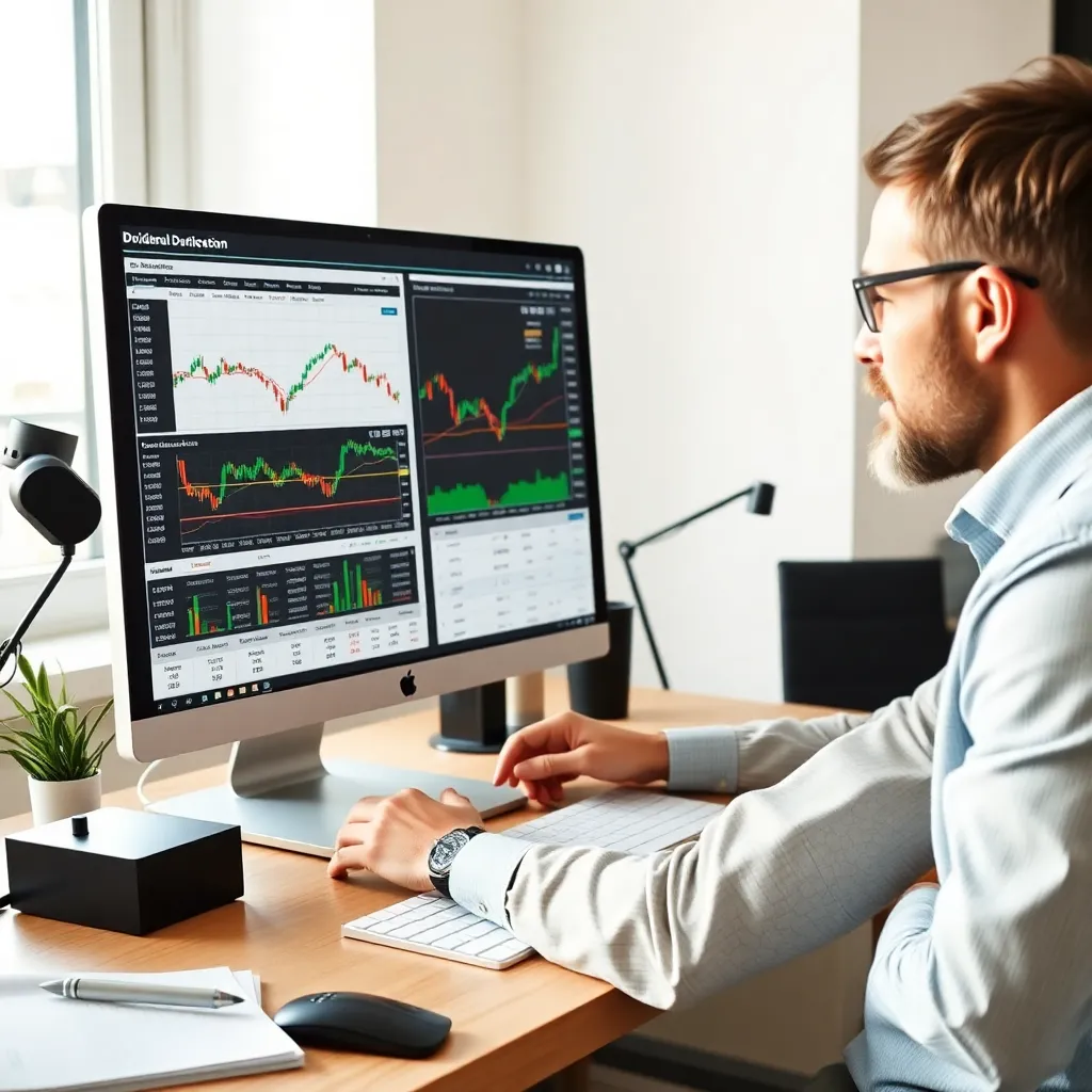 Nederlandse ondernemer die een online business runt