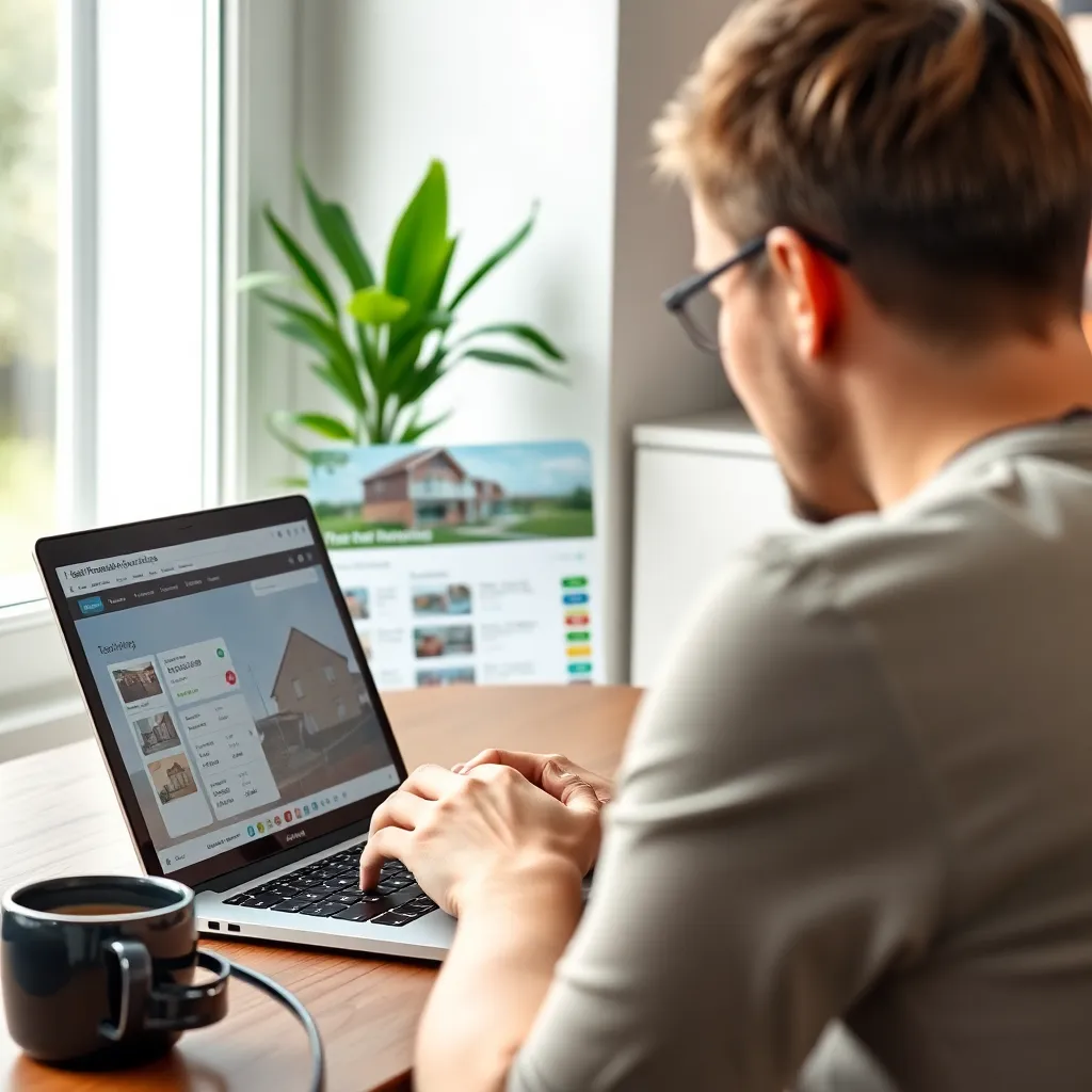 Grafiek van dividend uitbetalingen met calculator en financiële documenten