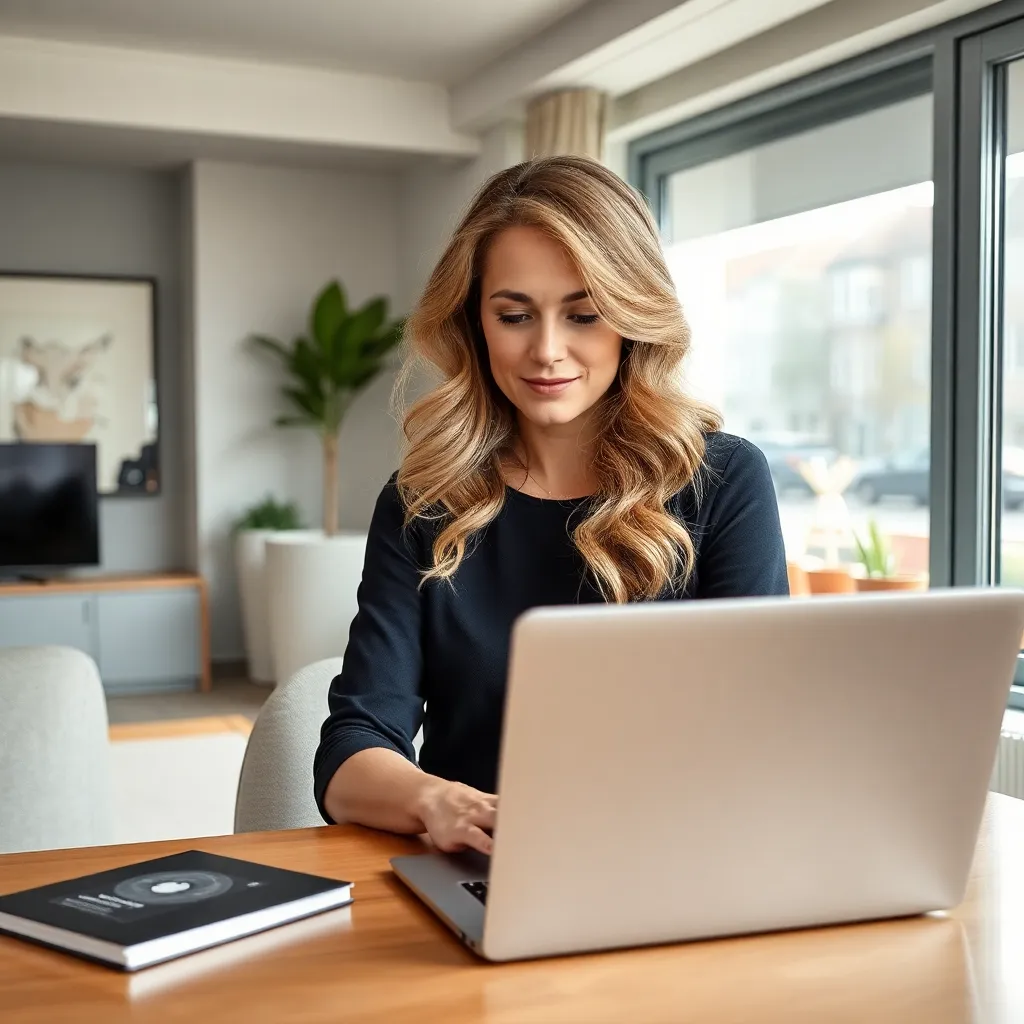 Nederlandse ondernemer die een online business runt