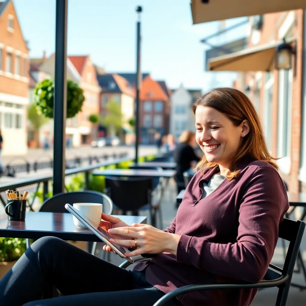 Grafiek met stijgende dividenduitkeringen over tijd